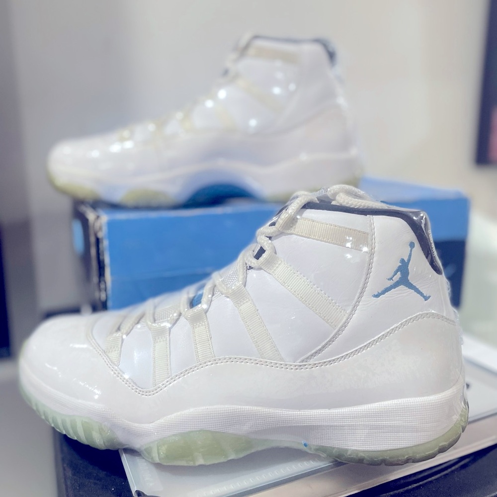 Pre-Owned Air Jordan 11 ‘Legend Blue’ 2014 Size 10.5 w/Box